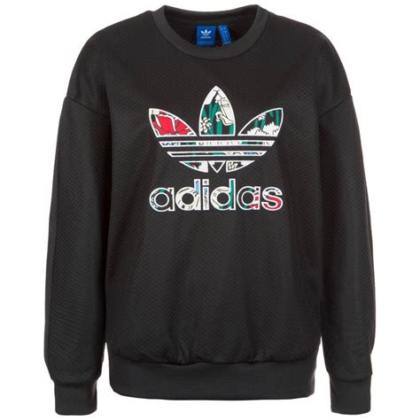 adidas pulli damen schwarz|adidas Originals Pullover Damen .